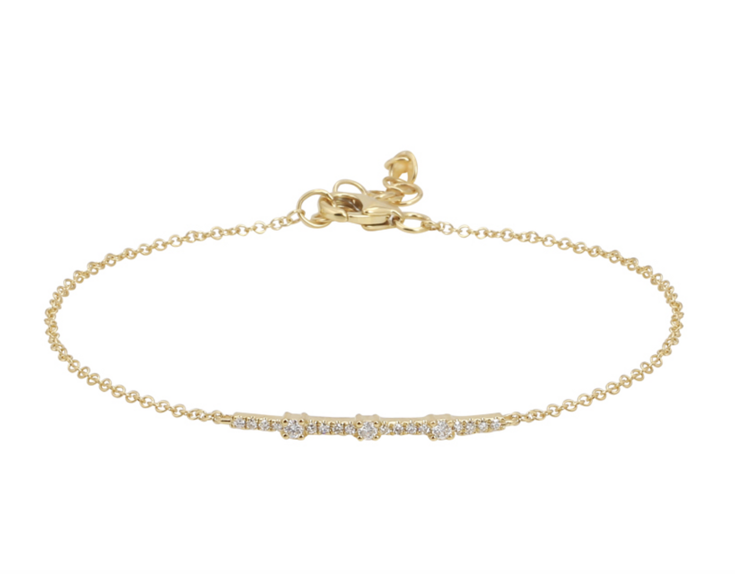 Delicate bar bracelet