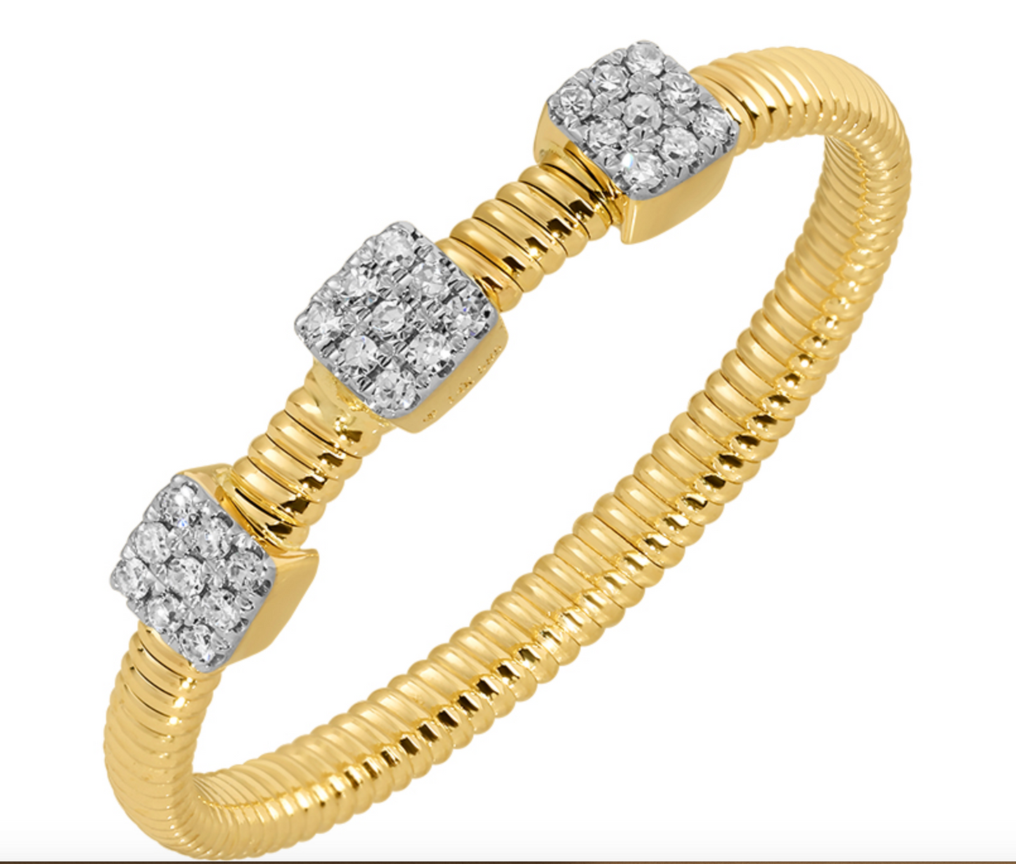 Three station stack ring