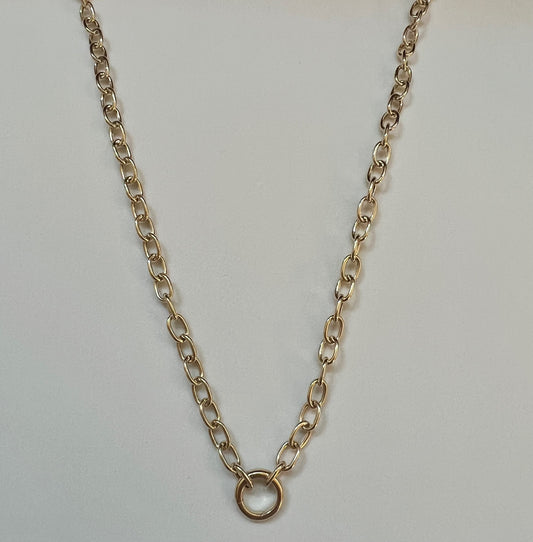 14k gold link chain