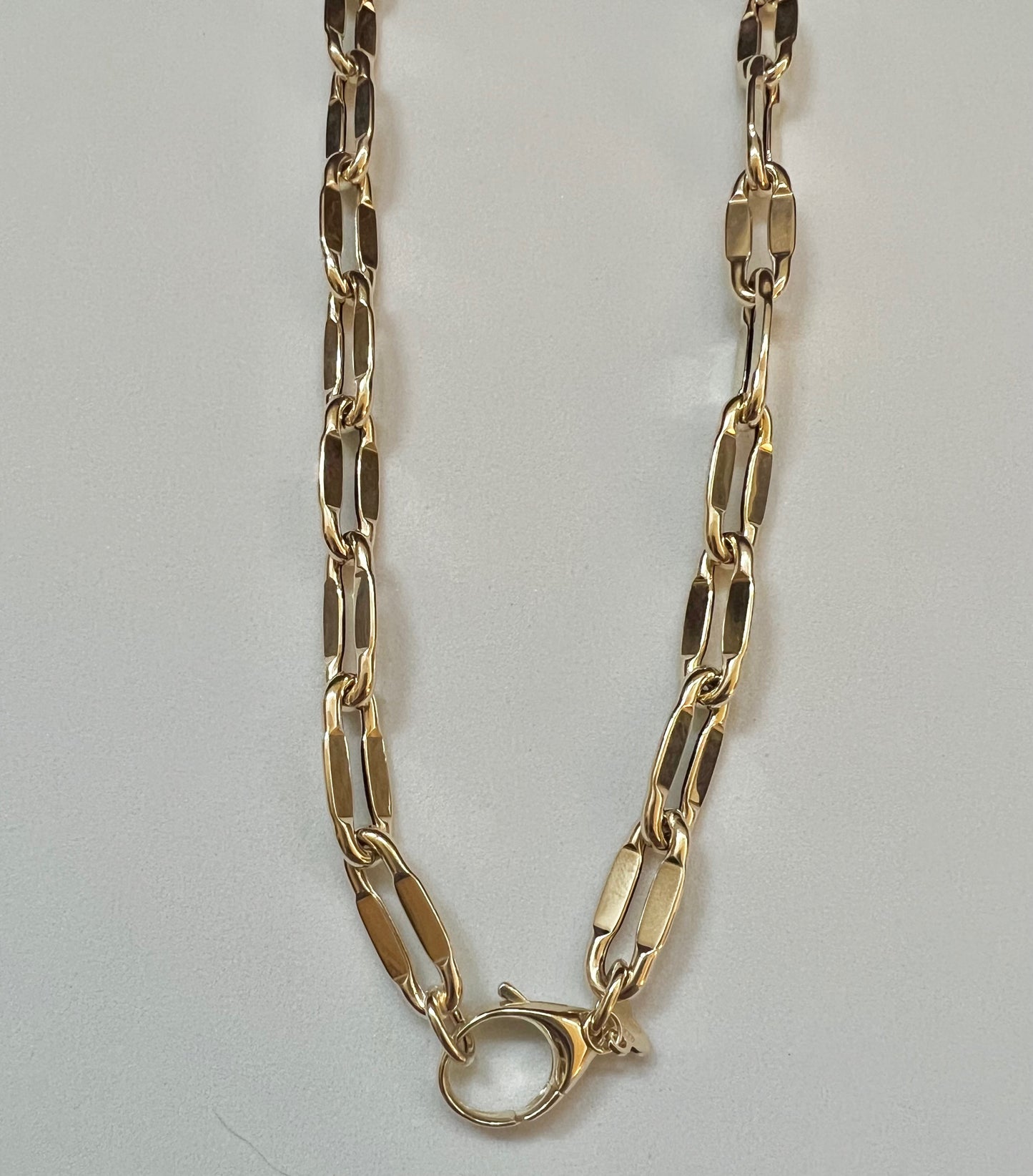 14K gold link chain
