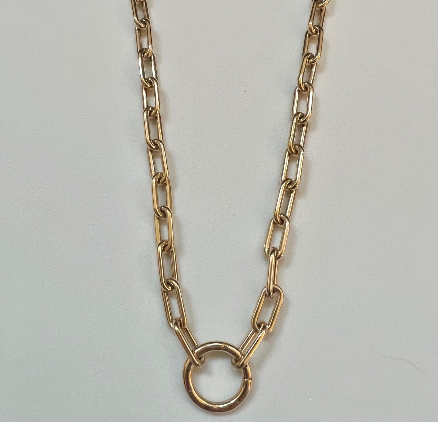 14k gold link chain