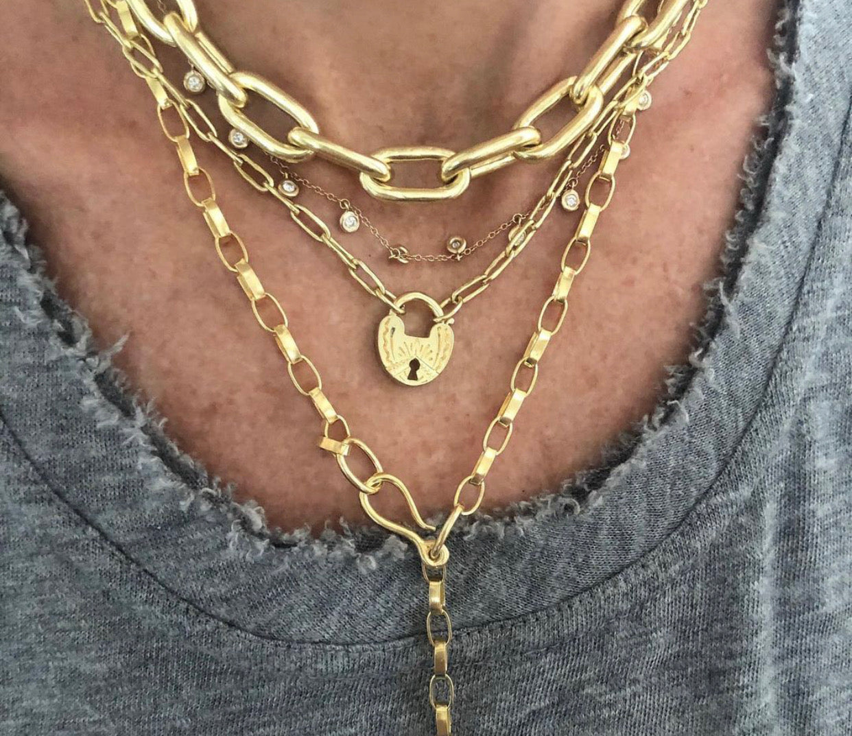 Lariat chain